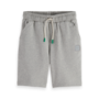 S&S logo badge sweatshorts grey melange