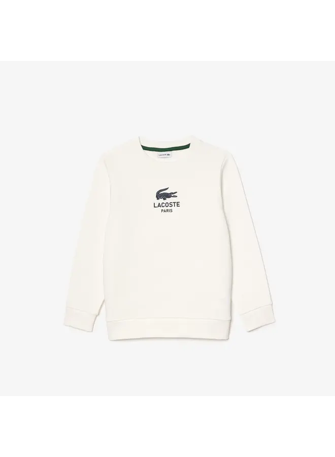 Lacoste sweatshirt logo flour
