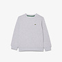 Lacoste sweatshirt silver chine