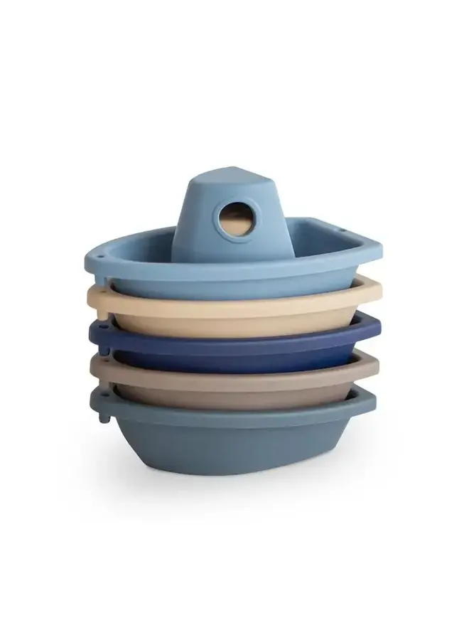 Mushie bath boats ocean