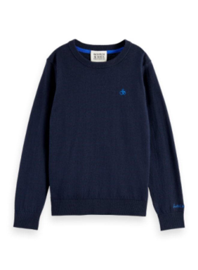 S&S core logo pullover regular fit sky captain
