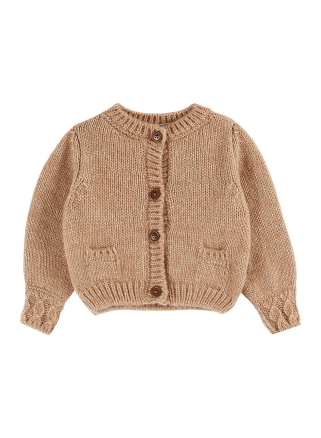 Emile et ida cardigan doudou beige