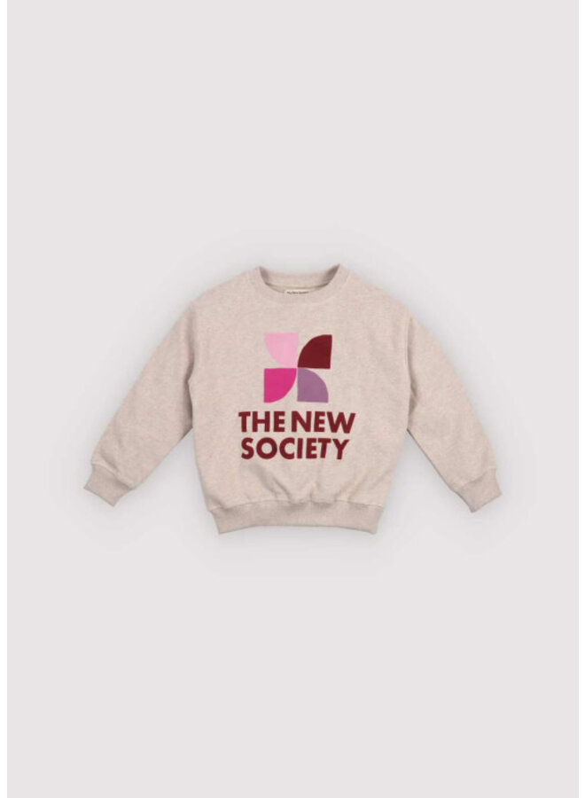 The new society logo sweatshirt moonlight vigore