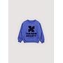 The new society logo sweatshirt royal purple