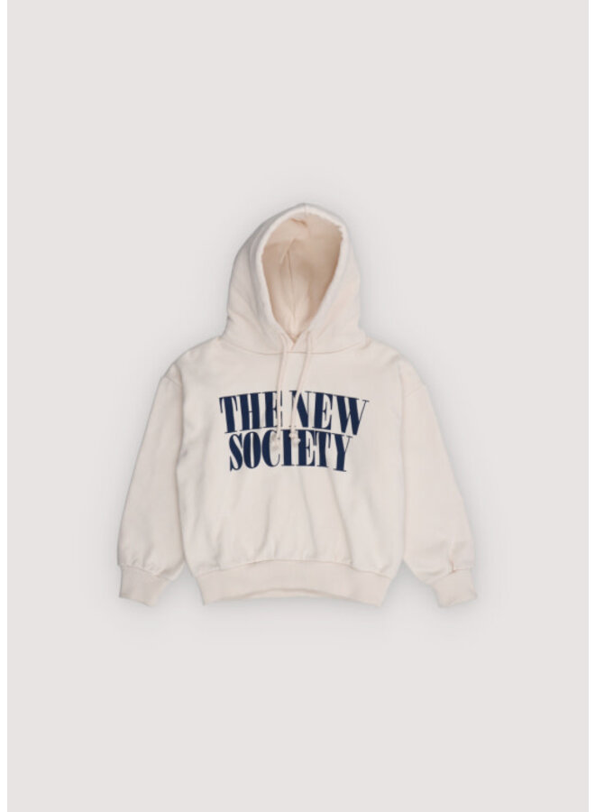 The new society mica sweatshirt moonlight white