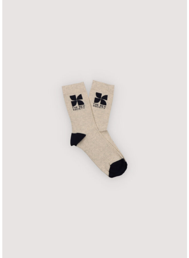 The new society socks moonlight white vigore