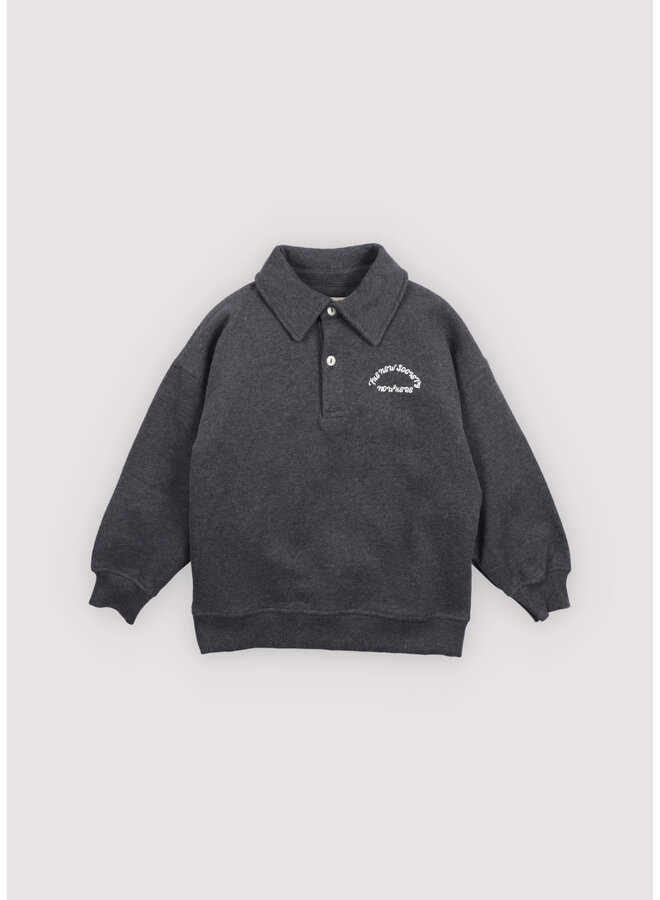 The new society nico polo galactic grey melange