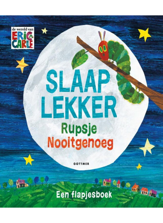 Slaap lekker, Rupsje Nooitgenoeg (flapjesboek)