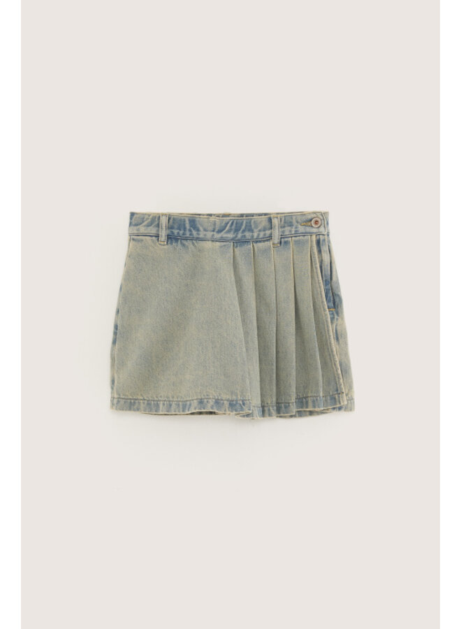 Bellerose waves skort used blue