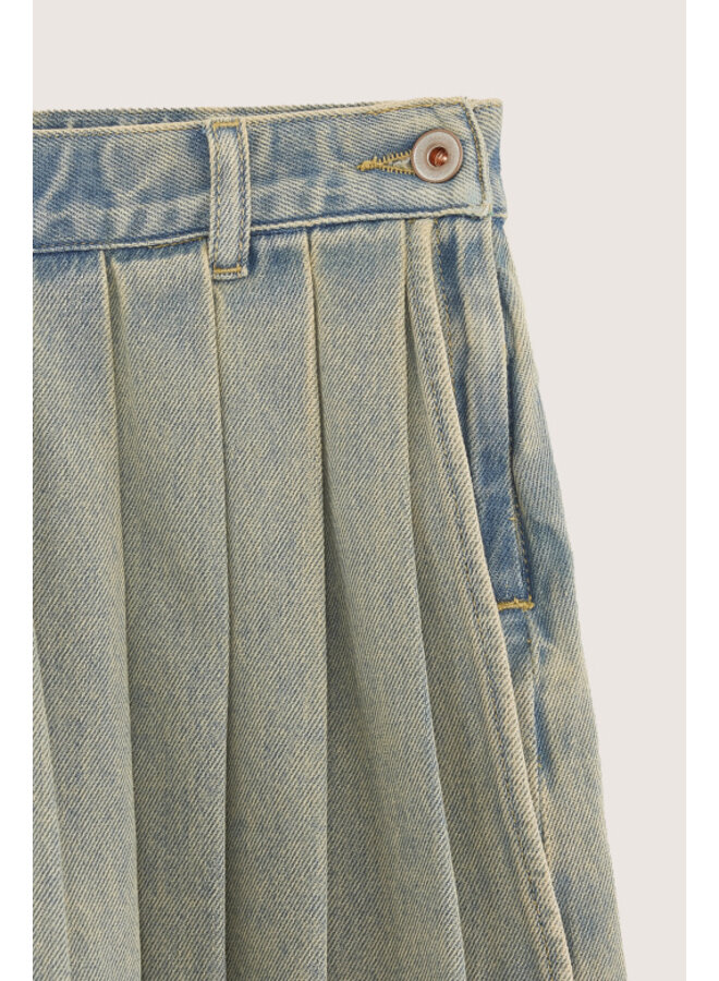 Bellerose waves skort used blue
