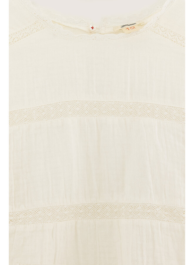 Bellerose hiacint blouse ecru