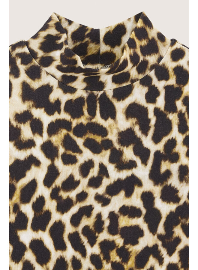 Bellerose velfo longsleeve leopard