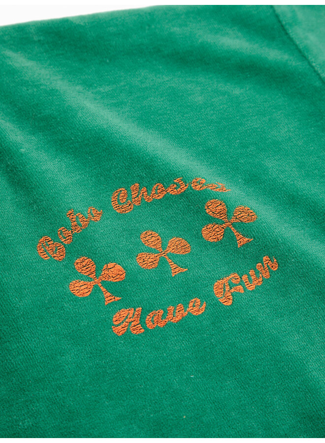 Bobo choses have fun velvet sweatshirt