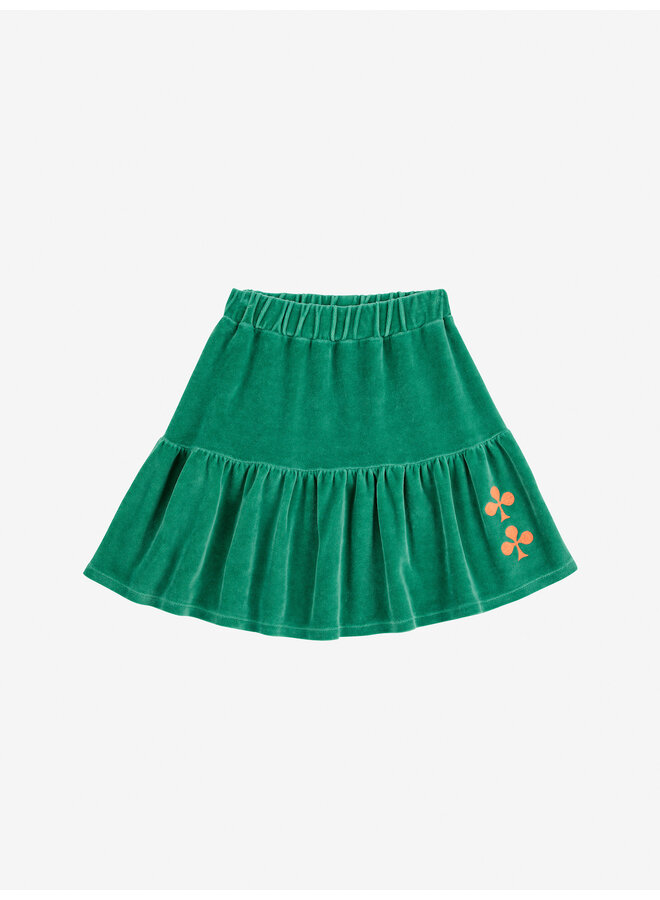 Bobo choses clover velvet skirt
