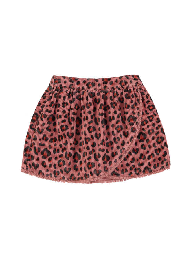 Piupiuchick skirt pink animal print
