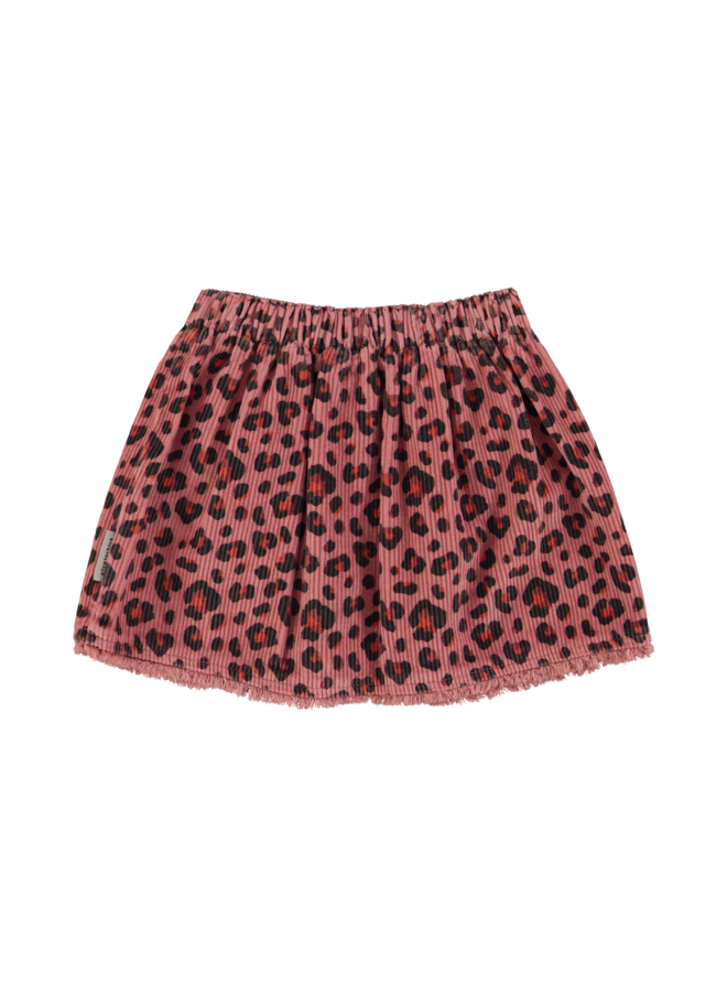 Piupiuchick skirt pink animal print