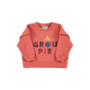 Piupiuchick sweatshirt pink with groupie print
