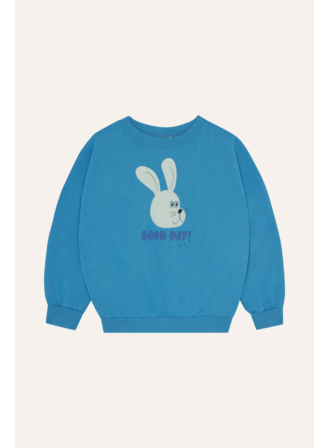 The campamento rabbit blue sweatshirt