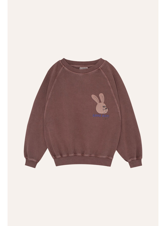 The campamento rabbit brown sweatshirt