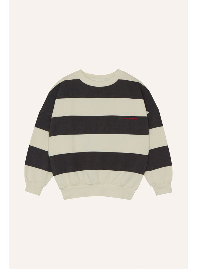 The campamento grey stripes sweatshirt