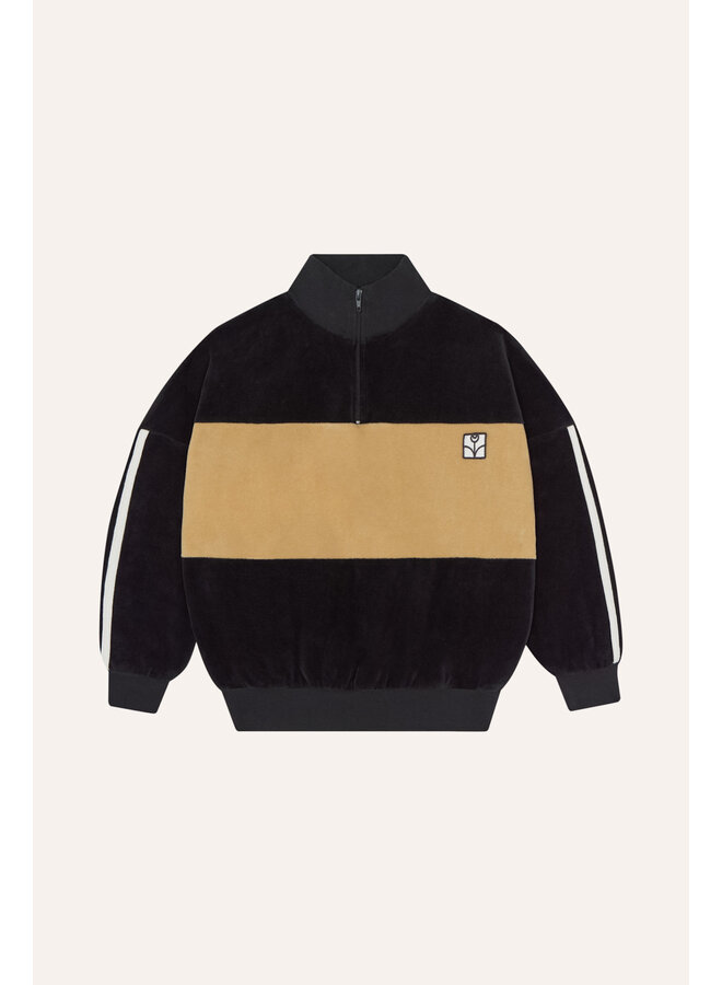 The campamento grey contrast sweatshirt