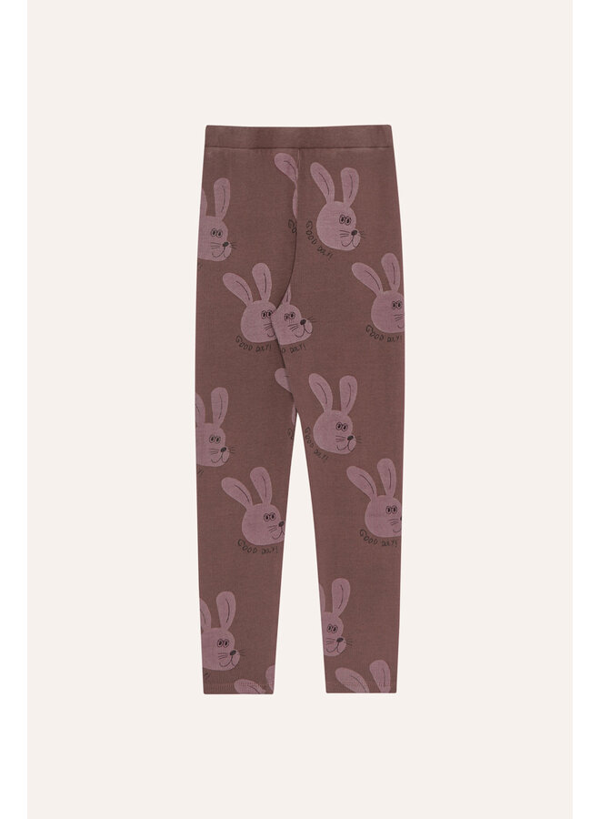 The campamento rabbit brown leggings