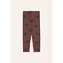 The campamento hearts brown leggings