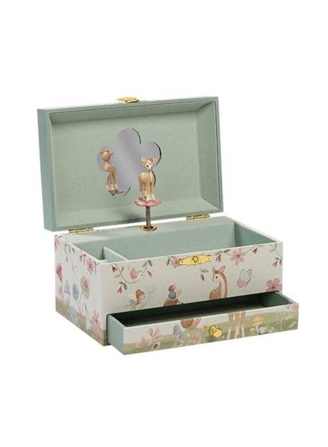 Little dutch juwelendoosje met muziek fairy garden