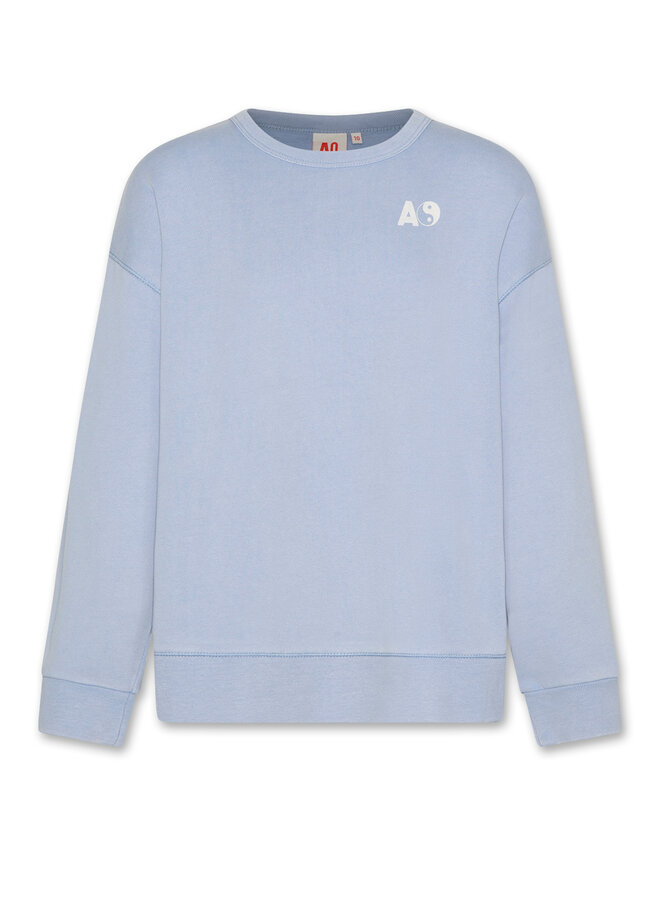 AO76  oscar sweater sorry light blue