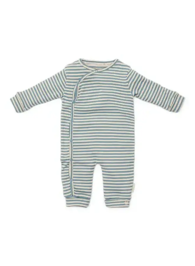 Little dutch boxpakje stone blue stripe