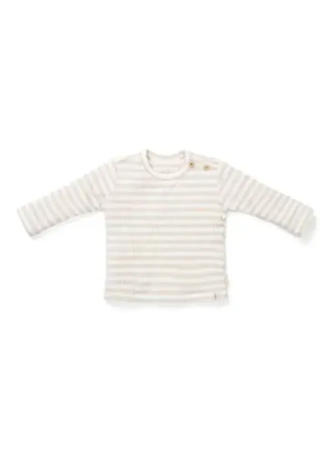 Little dutch shirt stripe sand/white