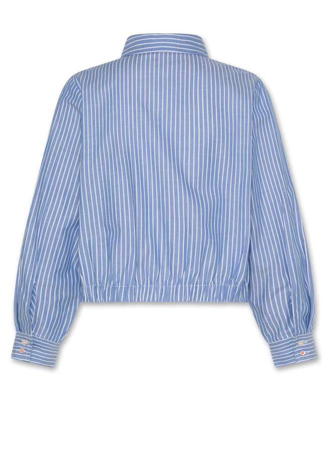 AO76 ninja shirt stripes light blue