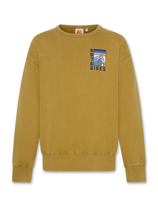 AO76 oscar sweater vibes willow green
