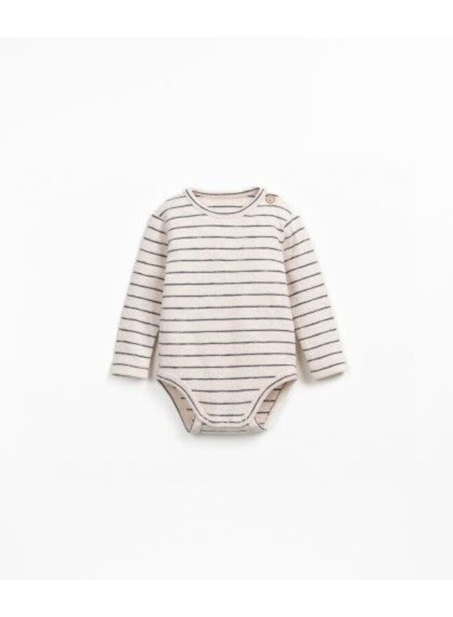 Play up striped rib flamé body grafite