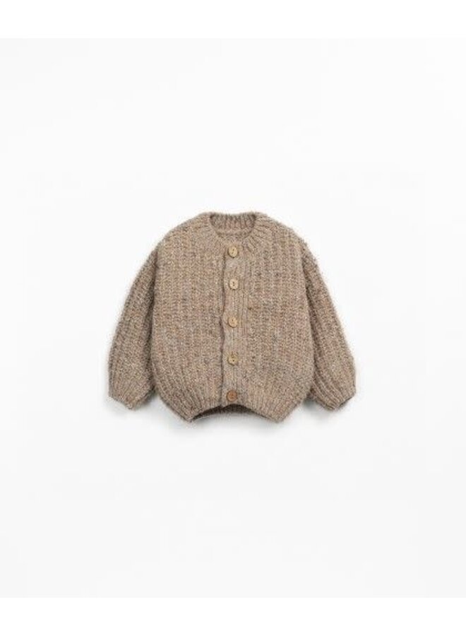 Play up knitted cardigan ancestral