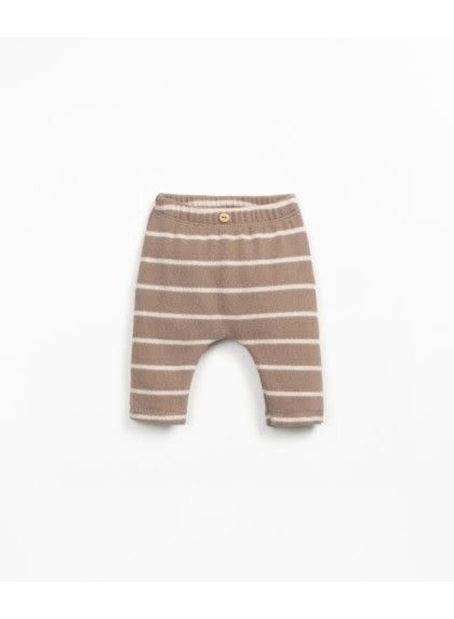 Play up striped jersey leggings pencil/ancestral