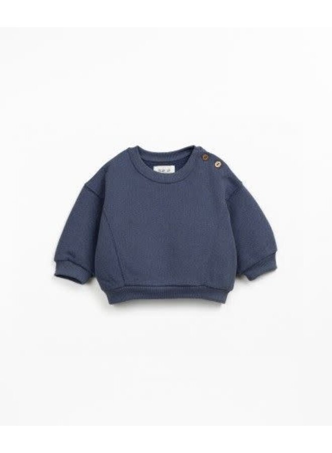 Play up fleece sweater mirtilo