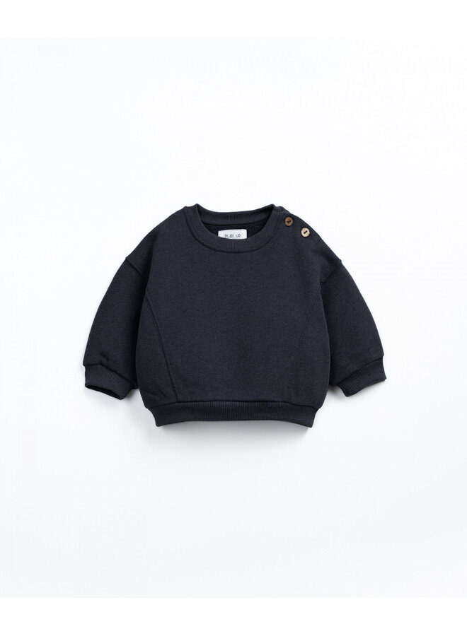 Play up fleece sweater grafite