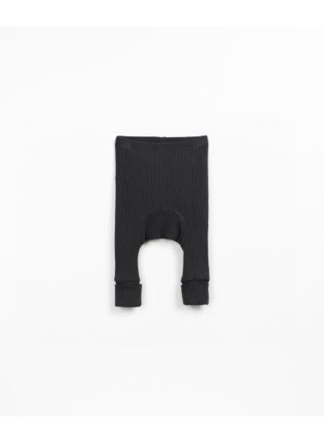 Play up rib flamé leggings grafite