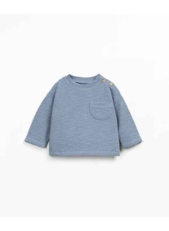 Play up rib ls t-shirt watercolor