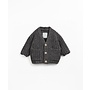 Play up knitted cardigan grafite