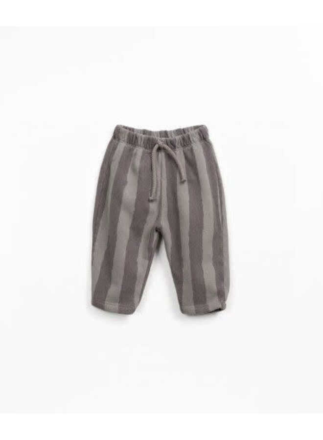 Play up printed fleece trousers light grey