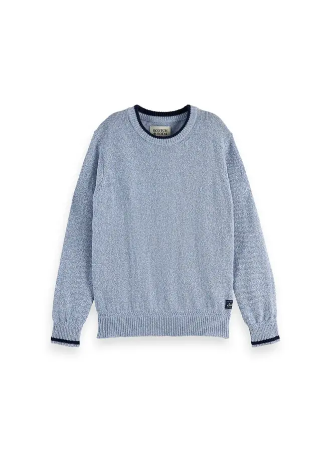 S&S regular-fit melange pullover