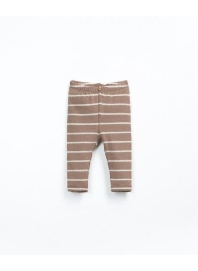Play up striped jersey leggings pencil/ancestral