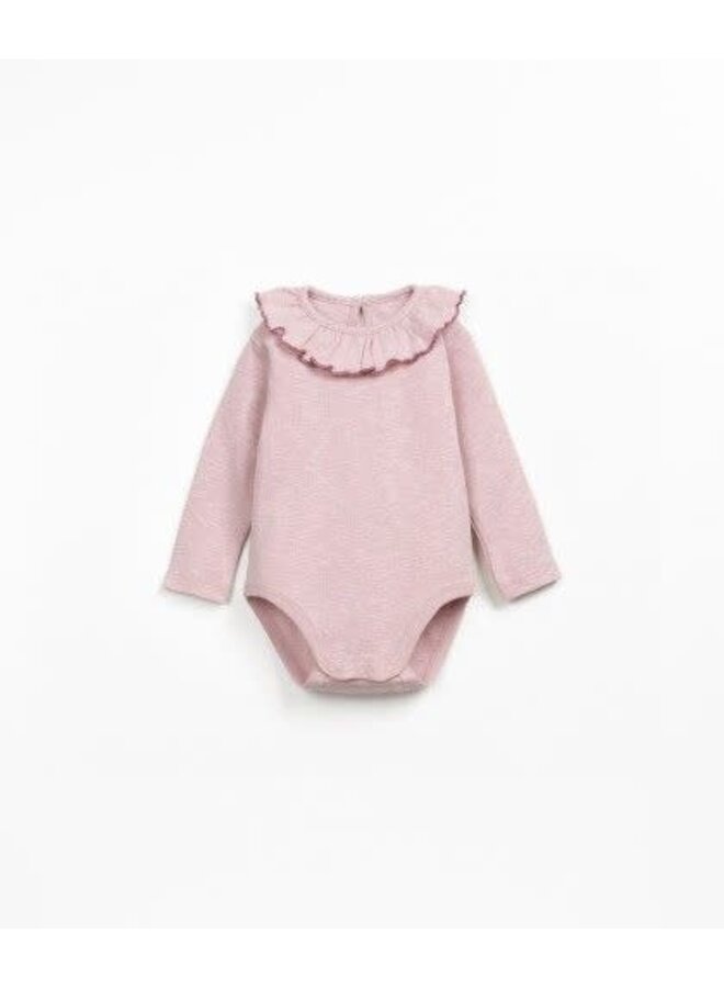 Play up rib flamé body rosa