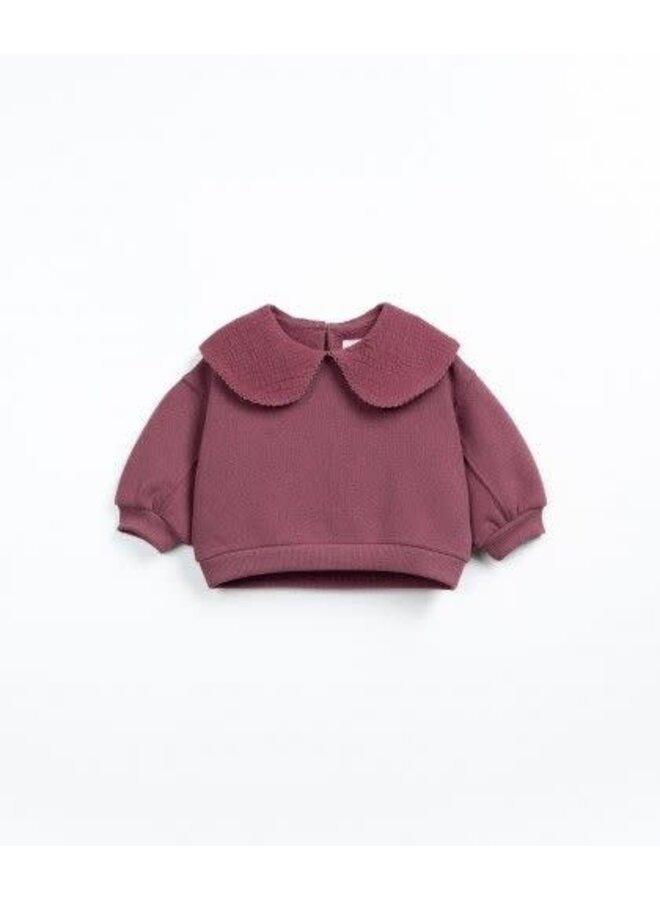 Play up fleece sweater amora