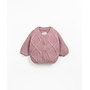 Play up knitted cardigan rose