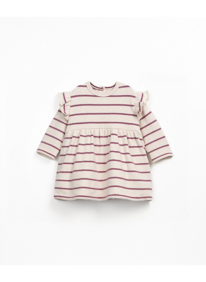 Play up striped jersey dress amora