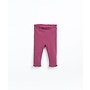 Play up rib leggings beetroot