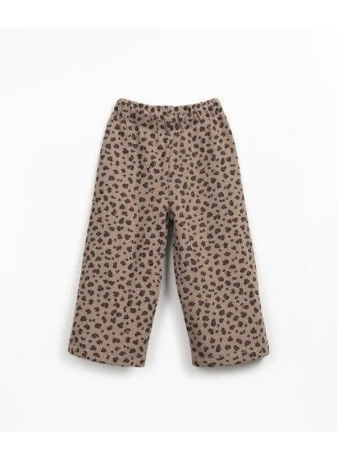 Play up printed jersey trousers ancestral
